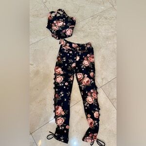 Floral activewear girls Joyfolie